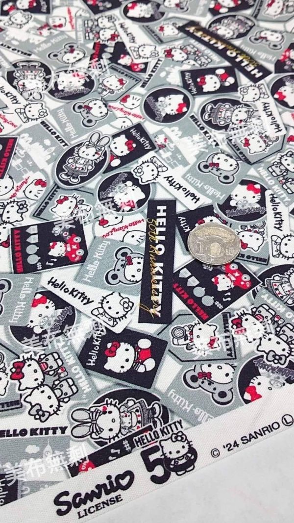 【現貨】日本KITTY50週年X台灣限定聯名款【2色】厚棉$568-/原廠防水$739-：圖片 3