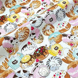 日本KOKKA貓貓蜜糖點心【A米】厚棉（其他色售完）