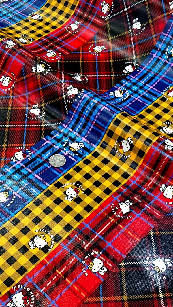 日本三麗鷗KITTY學院風綜合拼貼版《日本原廠顆粒防水布》