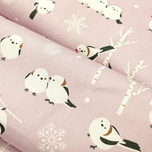 日本最新冬雪山雀版（2色）厚棉（2）售完