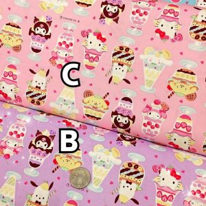 2025三麗鷗【繽紛冰品大集合版】3色厚棉